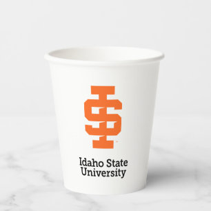 Idaho Staat University Offizielles Logo-Design Pappbecher