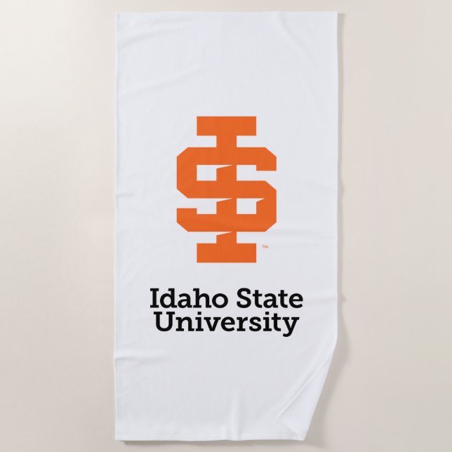 Idaho Staat University Offizielles Logo-Design Strandtuch (Vorderseite)