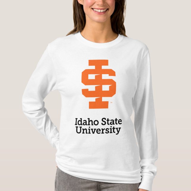 Idaho Staat University Offizielles Logo-Design T-Shirt (Vorderseite)