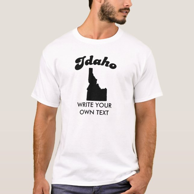 IDAHO-STAATS-MOTTO-T - SHIRT (Vorderseite)
