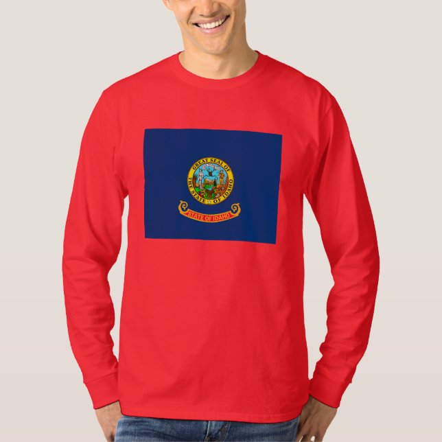 Idaho State Flag Design T-Shirt (Vorderseite)