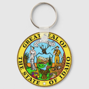 Idaho State Seal Keychain Schlüsselanhänger