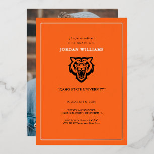 Idaho State University Bengals Spirit Design Folieneinladung