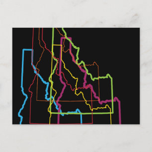 Idaho Stolz Postkarte