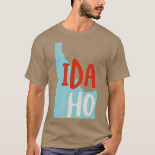 Idaho USA ID Staat von Idaho Souvenir T-Shirt