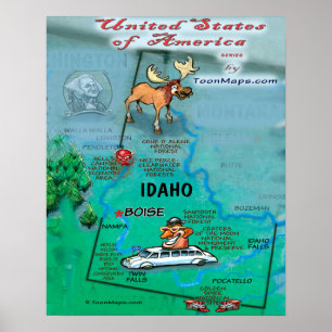 Idaho USA Poster