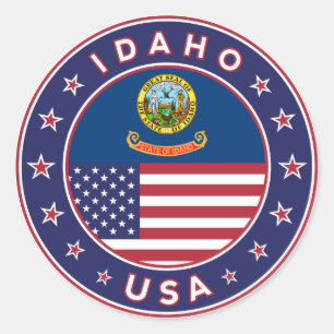 Idaho, USA Staaten, Idaho Aufkleber