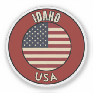 Idaho Vereinigte Staaten Aufkleber