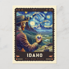 Idaho | Vincent Van Gogh Inspiriert Postkarte