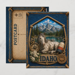 Idaho Vintage Reise Postkarte