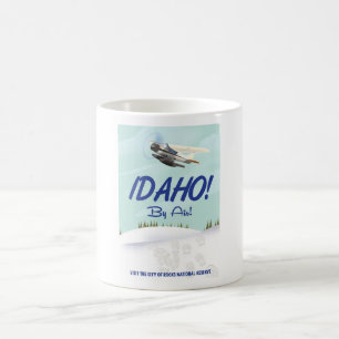 Idaho! Vintage Reiseposter Cartoon Kaffeetasse