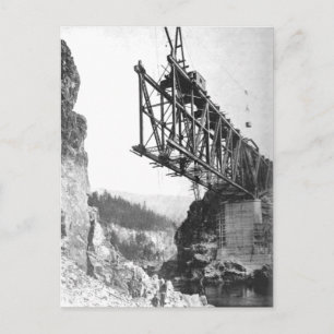 Idaho Washington Northern Railroadbrücke Postkarte