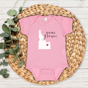 Idaho Zuhause Grown Staat T-Shirt Baby Strampler