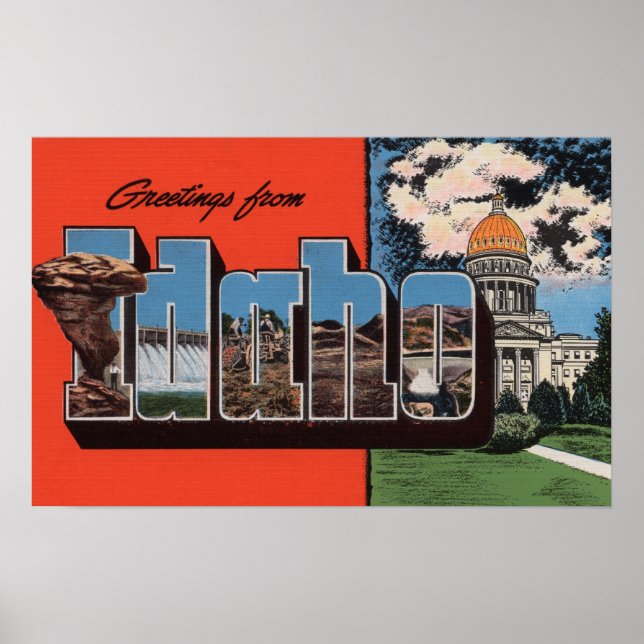 IdahoGroße BriefszenenIdaho Poster (Vorne)