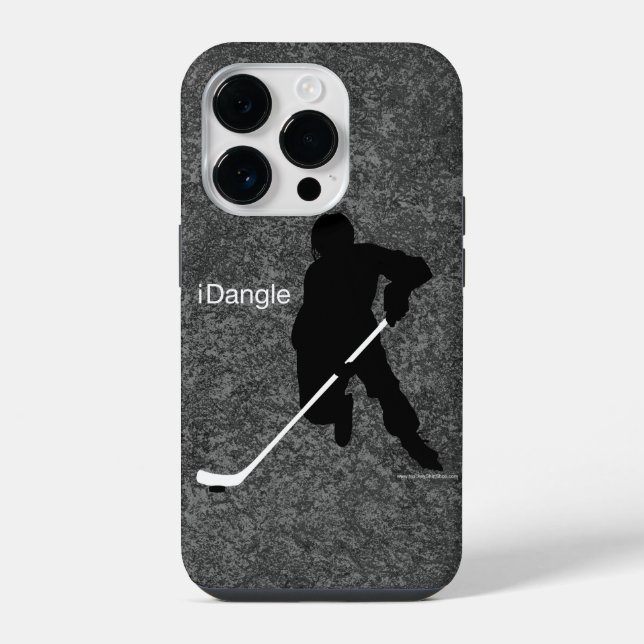 iDangle (Hockey) Case-Mate iPhone Case 14 Pro Hülle (Rückseite)