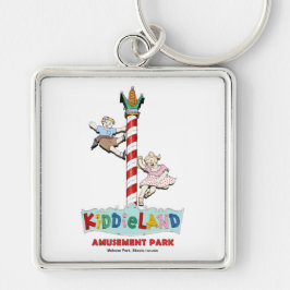 iddieland Melrose Park, IL, Pole-Zeichen Schlüsselanhänger