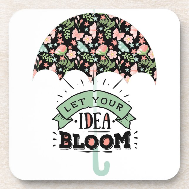 Idea Bloom Umbrella Getränkeuntersetzer (Vorderseite)