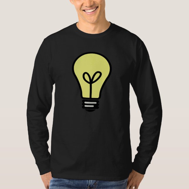 Idea Light Bulb T-Shirt (Vorderseite)