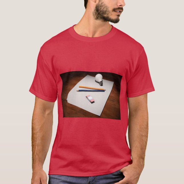 Idea on Paper Pen Sketch Tee (Vorderseite)