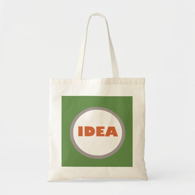 Idea Tote Bag Tragetasche (Vorne)