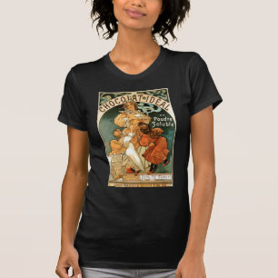 Ideal Alphonse (Alfons) Mucha Chocolat T-Shirt