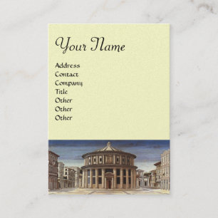 IDEAL CITY Architectur Cream Pearl Metallic Visitenkarte