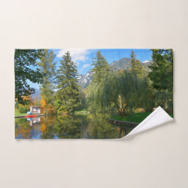 Idéal de l'étang d'automne