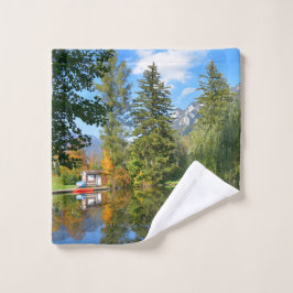 Idéal de l'étang d'automne