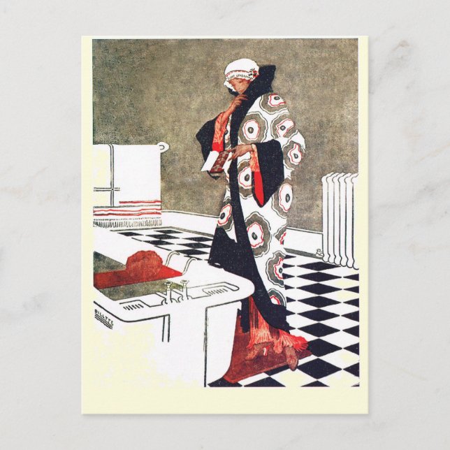 Ideal für das Badezimmer Postkarte (Vorderseite)