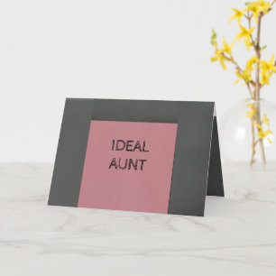 Ideal Tante Karte