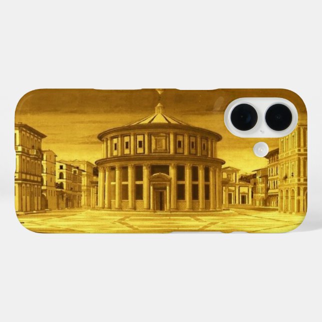 IDEALE STADT iPhone 16 HÜLLE (Rückseite (Horizontal))