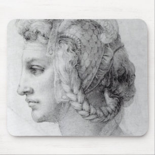 Idealer Kopf einer Frau, c.1525-28 Mousepad