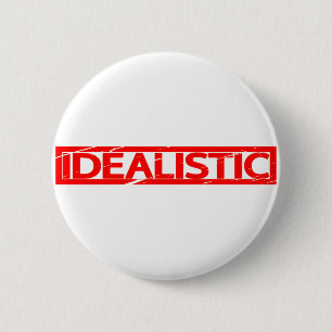 Idealistische Briefmarke Button