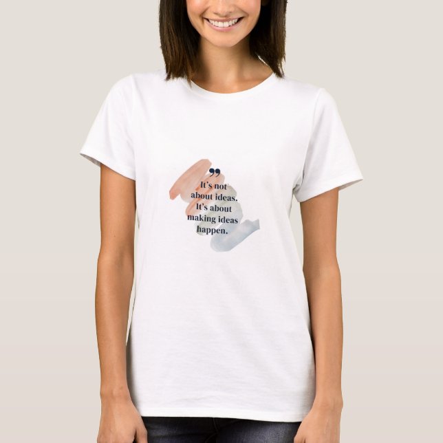 Ideas t-shirt design (Devant)