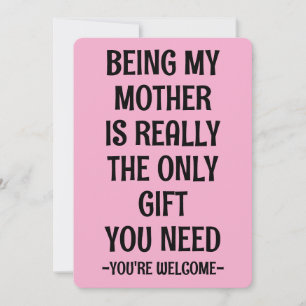 Idée cadeau carte de fête des mères pour maman et