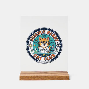Idée cadeau pour maman de chat savante - Science N