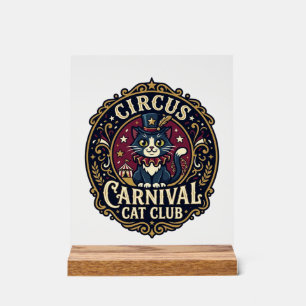 Idée cadeau pour papa de chat de carnaval du cirqu