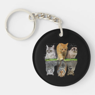 Idée de design de cadeau avec réflexion de chat am
