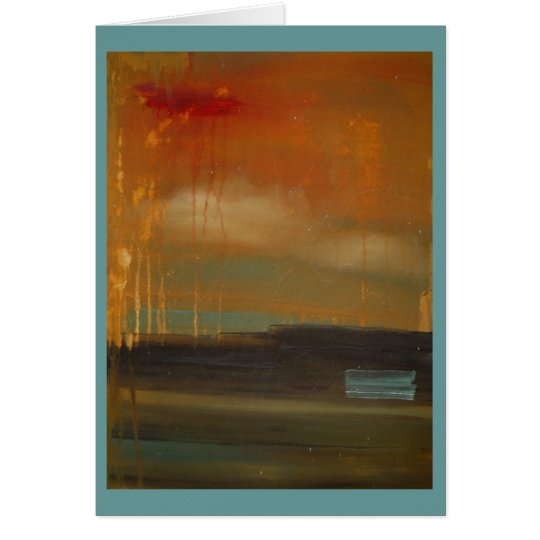 Idee einer Landschaft Karte