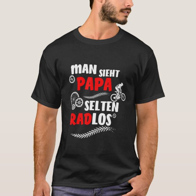 Idee für Radfahrer Männer Vater Opa Bike Ebike T-Shirt (Vorderseite)