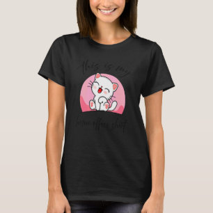 Idee Kätzchen Katze Dies ist mein Home Office Katz T-Shirt