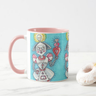 IDÉE LUMINEUSE ROBOT MUG
