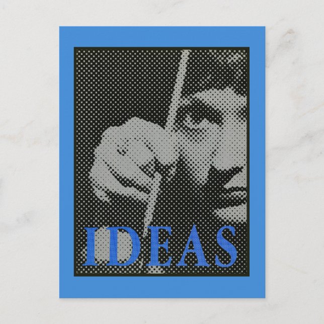 Ideen - 1981 Promo-Grafik Postkarte (Vorderseite)