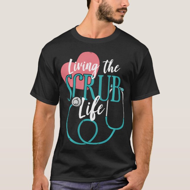 Ideen-Arzt-Assistent Stethoskop T-Shirt (Vorderseite)