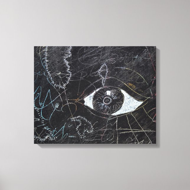 Ideen Blanches und Tableaux Noirs 2 Detail Leinwan Leinwanddruck (Vorderseite)