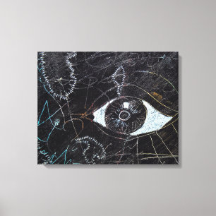Ideen Blanches und Tableaux Noirs 2 Detail Leinwan Leinwanddruck