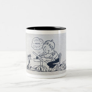 IDEEN DER 30ER JAHRE - KAFFEE-TASSE ZWEIFARBIGE TASSE