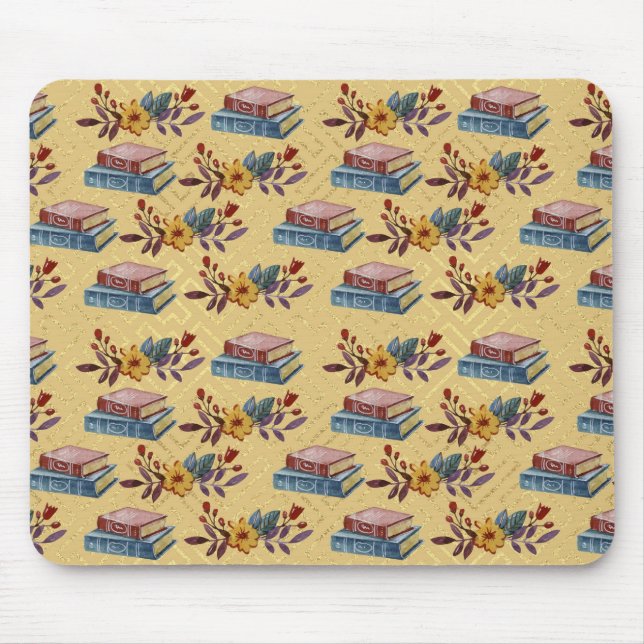 Ideen für Blumengärten Mousepad (Vorne)