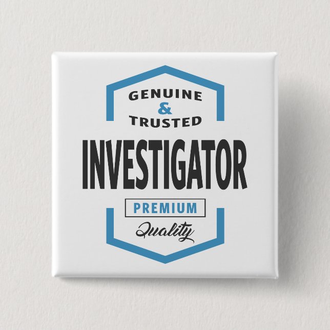 Ideen für das Logo des Ermittlers. Button (Vorderseite)