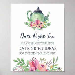 Ideen für einen Teeparty-Date-Abend - Spiel zur Br Poster